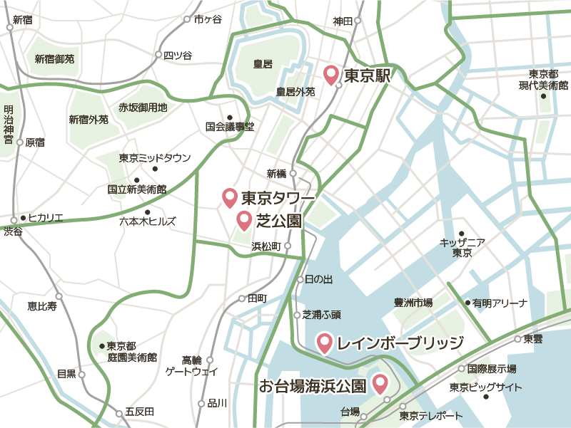 東京のフォトスポット