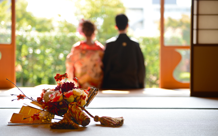 THE WEDDING TOWNのスタジオ撮影